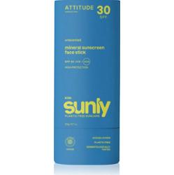Attitude Sunly Kids Face stick krem mineralny do opalania w sztyfcie dla dzieci SPF 30 20 g