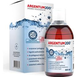 Aura Herbals Argentum 200 Srebro Koloidalne 25 ppm tonik ze srebrem koloidalnym 500 ml