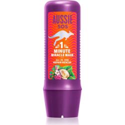 Aussie 1 Minute Miracle Repair Rescue intensywnie odżywcza maska do włosów suchych i zniszczonych 250 ml