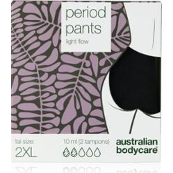 Australian Bodycare Period Pants majtki menstruacyjne na słabe miesiączkowanie rozmiar XXL 1 szt.