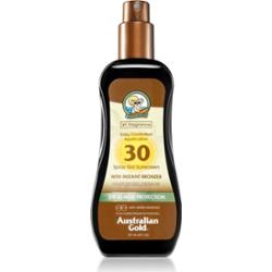 Australian Gold Spray Gel Sunscreen With Instant Bronzer tonujący żel ochronny SPF 30 237 ml
