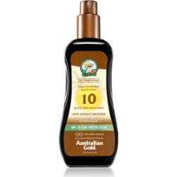 Australian Gold Spray Gel Sunscreen With Instant Bronzer spray ochronny do opalania z bronzerem SPF10 237 ml