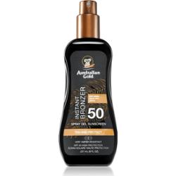 Australian Gold Spray Gel Sunscreen With Instant Bronzer spray brązujący SPF 50 237 ml