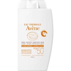 Avène Sun Mineral Fluid ochronny fluid bez filtrów chemicznych SPF 50+ 40 ml