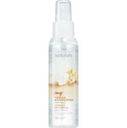Avon Naturals Care Vanilla & Sandalwood orzeźwiający spray do ciała z wanilią i drzewem sandałowym 100 ml