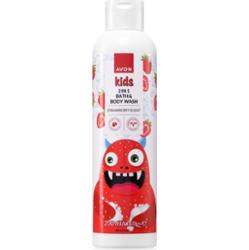 Avon Kids Strawberry preparat do kąpieli 2 w 1 200 ml