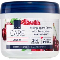 Avon Care Cherry krem wielofunkcyjny do twarzy, rąk i ciała 400 ml