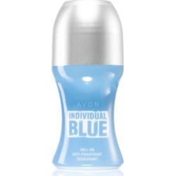Avon Individual Blue dezodorant roll-on dla mężczyzn 50 ml
