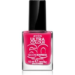 Avon Ultra Colour 60 Second Express szybkoschnący lakier do paznokci odcień Fun N Fuchsia 10 ml