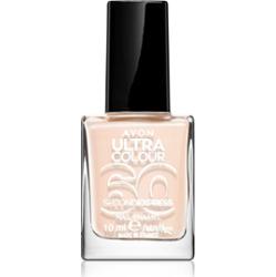 Avon Ultra Colour 60 Second Express szybkoschnący lakier do paznokci odcień Think Fast Pink 10 ml