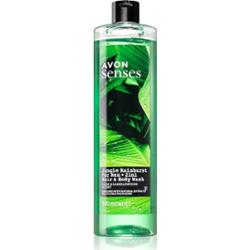Avon Senses Jungle Rainburst szampon i żel pod prysznic 2w1 500 ml