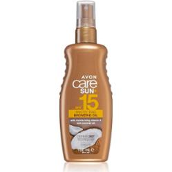 Avon Care Sun + Bronze ochronny suchy olejek do opalania SPF 15 150 ml