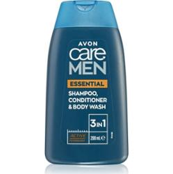 Avon Care Men Essential szampon 3w1, odżywka i żel pod prysznic 200 ml