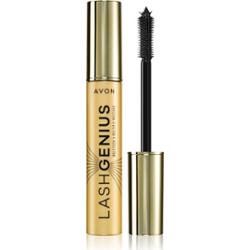 Avon Lash Genius Multitask & Multiply tusz pogrubiający, podkręcający i rozdzielający rzęsy 5 in 1 odcień Blackest Black 10 ml