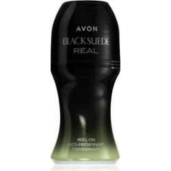 Avon Black Suede Real dezodorant roll-on dla mężczyzn 50 ml