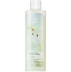 Avon Senses White Lily & Musk pobudzający krem pod prysznic 250 ml