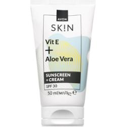 Avon Sk!n Vit E + Aloe Vera krem do twarzy SPF 30 50 ml