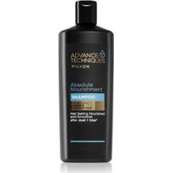 Avon Advance Techniques Absolute Nourishment odżywczy szampon z marokańskim olejkiem arganowym do wszystkich rodzajów włosów 700 ml