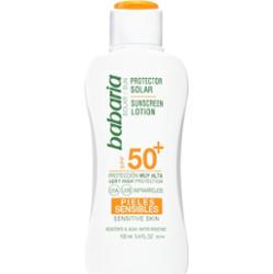 Babaria Sun Sensitive mleczko do opalania dla skóry wrażliwej SPF 50+ 100 ml