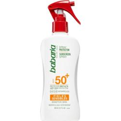 Babaria Sun Sensitive spray do opalania do skóry wrażliwej SPF 50+ 200 ml