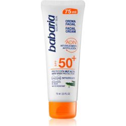 Babaria Sun Face krem do opalania twarzy SPF 50+ 75 ml