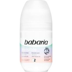 Babaria Deodorant Invisible antyperspirant roll-on przeciwko białym i żółtym śladom 50 ml