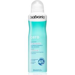 Babaria Deodorant Cero antyperspirant w sprayu do skóry wrażliwej 200 ml