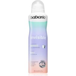Babaria Deodorant Invisible antyperspirant w sprayu przeciwko białym i żółtym śladom 200 ml