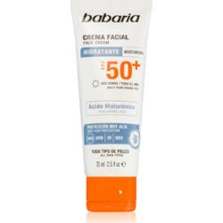 Babaria Sun Face wodoodporny krem do opalania twarzy SPF 50+ 75 ml