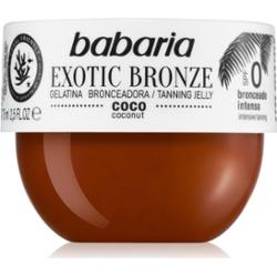 Babaria Tanning Jelly Exotic Bronze żel do ciała do uzyskania intensywnej opalenizny 75 ml