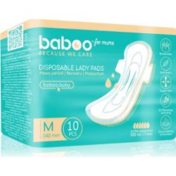 Baboo Postpartum Maternity Pads wkładki poporodowe produkt jednorazowy rozmiar M 10 szt.