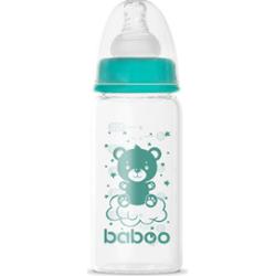 Baboo Anti-colic Glass Feeding Bottle Narrow Neck butelka do karmienia 0m+ 120 ml