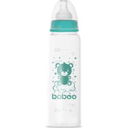 Baboo Anti-colic Glass Feeding Bottle Narrow Neck butelka do karmienia 3m+ 240 ml