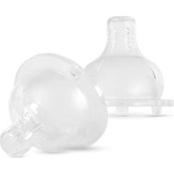 Baboo Liquid Silicone Teat Thick Liquids smoczek do butelki 6m+ 2 szt.