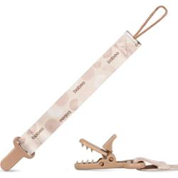 Baboo Textile Soother Holder zawieszka do smoczka Au Naturale 1 szt.