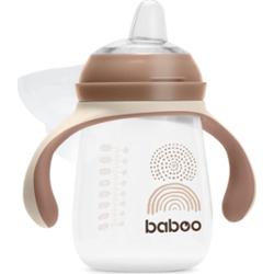 Baboo Cup with Silicone Spout kubek z uchwytami Au Naturale 6m+ 260 ml