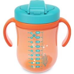 Baboo Cup with Silicone Straw and Gravity Ball kubek ze słomką Sea Life 9m+ 300 ml