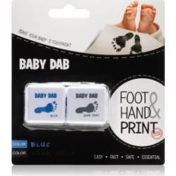 Baby Dab Foot & Hand Print Blue & Grey farba do odcisków dłoni 2 szt.