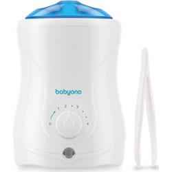 BabyOno Get Ready Bottle Warmer and Steriliser 2 in 1 wielofunkcyjny podgrzewacz do butelek dla niemowląt Natural Nursing