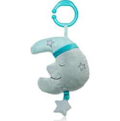 BabyOno Have Fun Musical Toy wisząca zabawka kontrastowa z melodią Happy Moon 0m+ 1 szt.