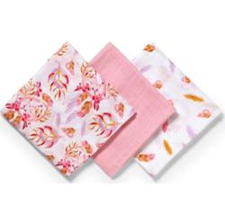 BabyOno Take Care Natural Bamboo Diapers pieluchy wielorazowe Old Pink 3 szt.