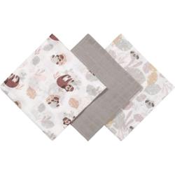 BabyOno Muslin Diapers Super Soft pieluchy wielorazowe Grey 70x70 cm 3 szt.