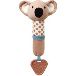 BabyOno Charlie Koala 3m+ zabawka piszcząca z gryzakiem 1 szt.