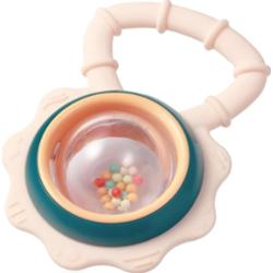 BabyOno Rattle With Teether 3m+ gryzak z grzechotką Flower 1 szt.