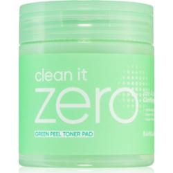Banila Co. clean it zero Green Peel Toner Pad złuszczające płatki do twarzy do cery tłustej i problematycznej 70 szt.