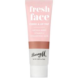 Barry M Fresh Face róż w płynie i błyszczyk do ust odcień Caramel Kiss 10 ml