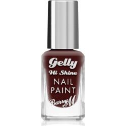 Barry M Gelly Hi Shine lakier do paznokci odcień Black Cherry 10 ml