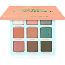 Barry M In My Element paleta cieni do powiek odcień In My Element 9x1,4 g