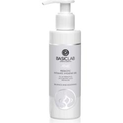 BASICLAB - Prebiotyczny żel do higieny intymnej 3% prebiotyków, kwasem laktobionowym, trehalozą, balans i ukojenie, 200ml