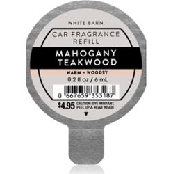 Bath & Body Works Mahogany Teakwood zapach do samochodu napełnienie 6 ml